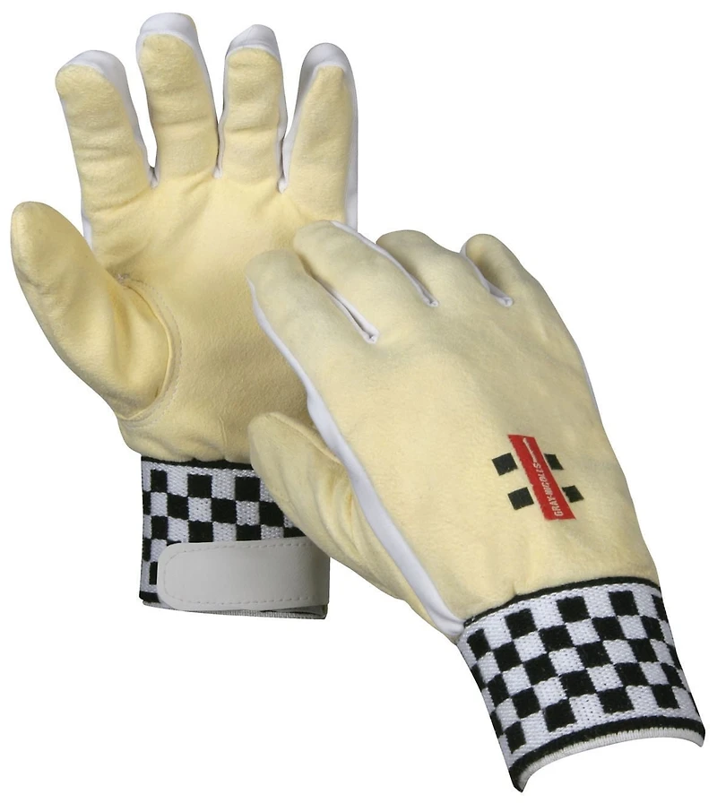 Gants intérieurs en chamois pour gardien de guichet Gray Nicolls, taille grande