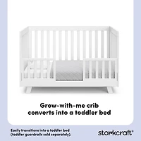 Storkcraft Beckett 3-in-1 Convertible Crib