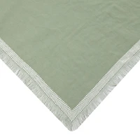 Jeté de table Mainstays Global - 50" x 50" - Vert - 100 % coton