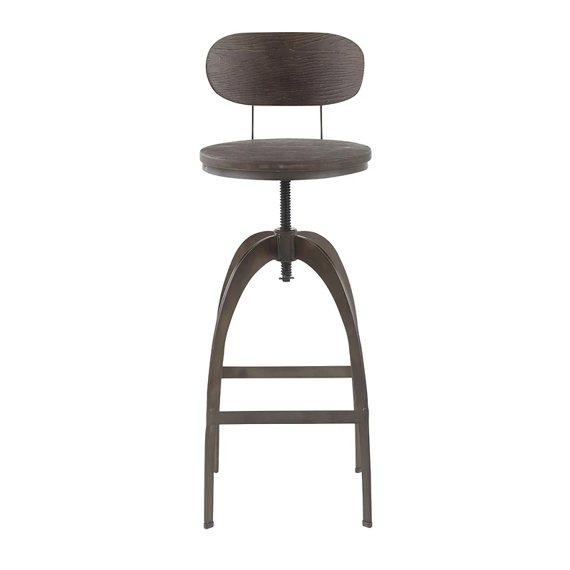 Dakota Industrial Barstool by LumiSource
