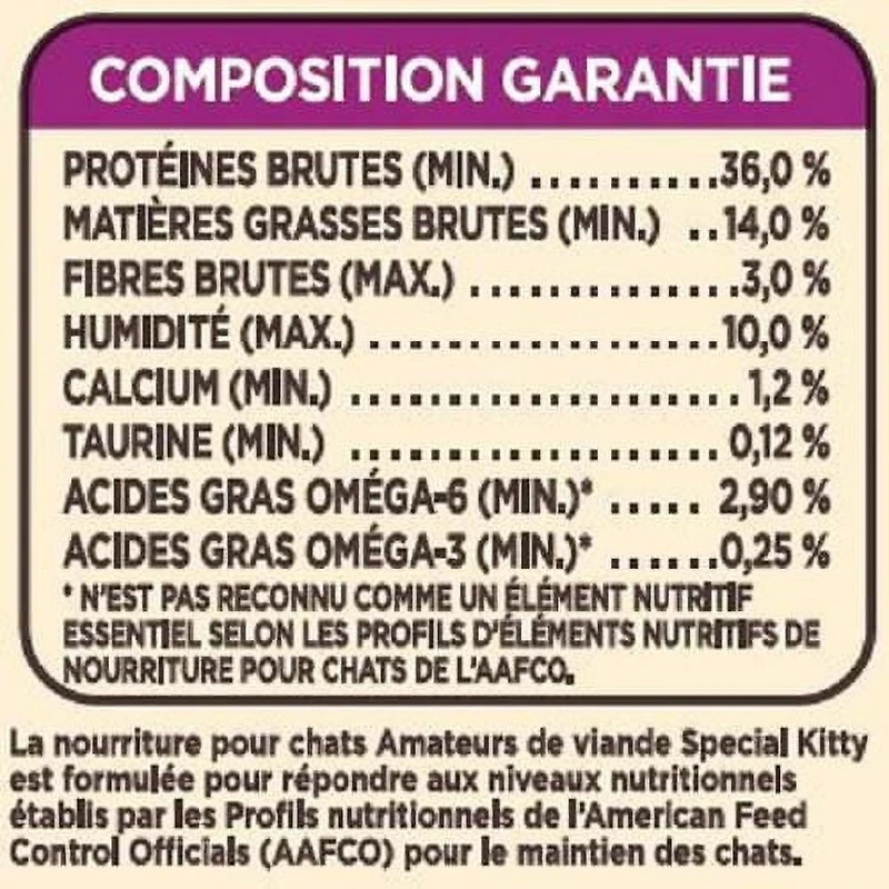 Special Kitty Meat Lovers Dry CAT Food, 3.2kg