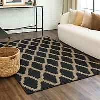 Mohawk Home Prism Praline/Tan Tufted Polyester Area Rug