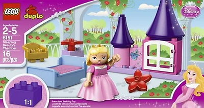 La chambre de Belle au bois dormant LEGO DUPLO Princess - Sleeping Beauty's Room (6151)