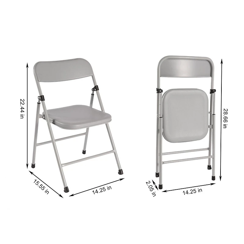 Chaise pliante pour enfant 14.25 x 15.55 x 22.44 po