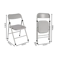 Chaise pliante pour enfant 14.25 x 15.55 x 22.44 po