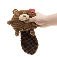 Only The Best For My Dog ®​ Stuffed Plush Squeaky Jungle Animal Plush Dog Toy, Beaver