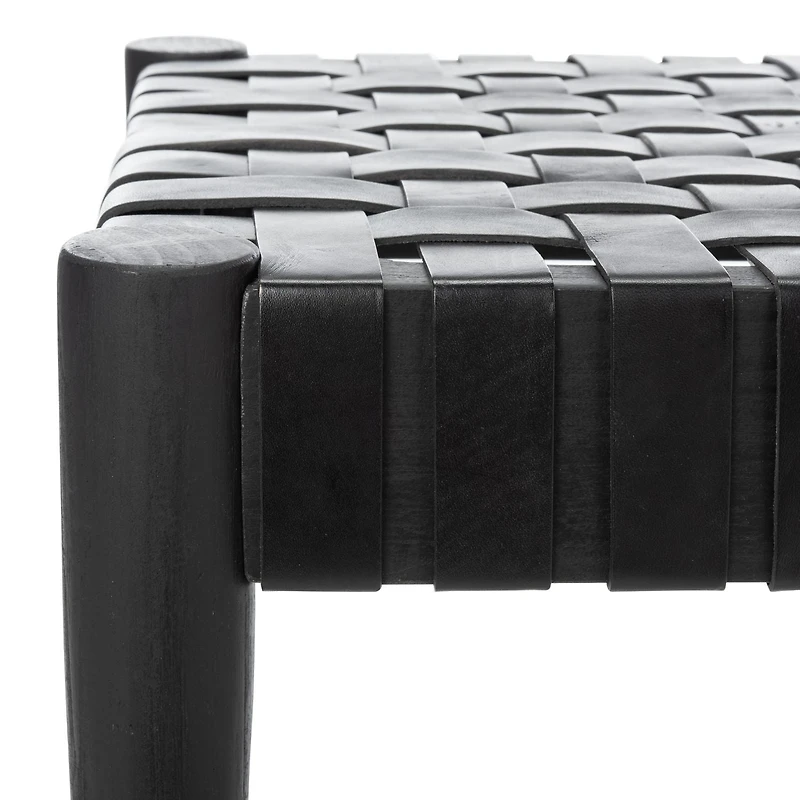 Safavieh Amalia Leather Bench