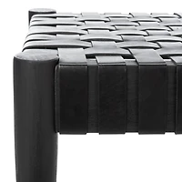 Safavieh Amalia Leather Bench