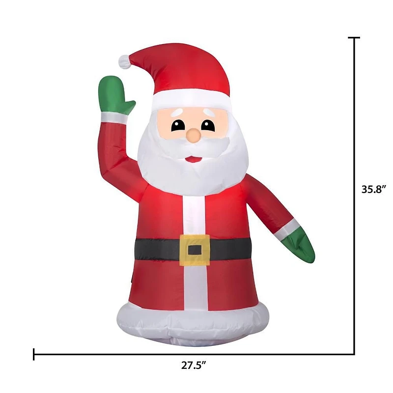 Voiture Buddy Airblown Santa