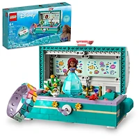 LEGO Disney Princess Le coffre au trésor d’Ariel 43229 Ensemble de construction (370 pièces) Comprend 370 pièces, 6+ ans