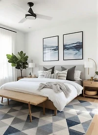 Rug Branch Havana Collection Tapis géométrique traditionnel