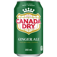 Canada Dry® Ginger Ale 355 mL Cans, 12 Pack, 12 x 355 mL