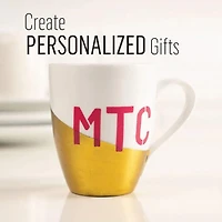 FolkArt Reusable Adhesive Letter & Number Stencil Set, 8.5" x 9.5", Script Font, 3 Pieces