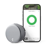 AUGUST WI-FI SMART LOCK 4TH GEN - SILVER