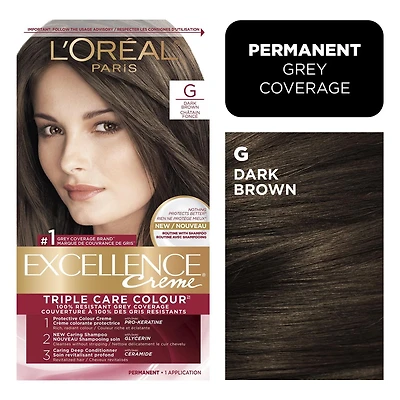 L'Oréal Paris Permanent Hair Colour Excellence Crème, 1 EA