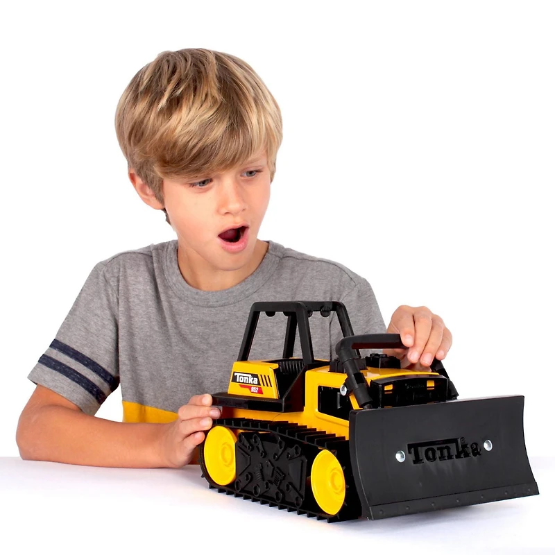 Tonka - Bulldozer classique en acier