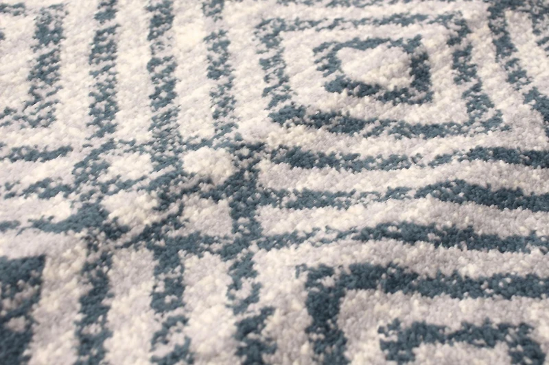 Tapis d'Interieur ECARPET Géométrique pour Salon Collection Ember