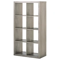 Better Homes & Gardens Organisateur à 8 Cubes, Gris Rustique