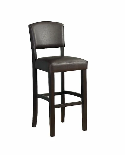 Tabouret de comptoir espresso Benson