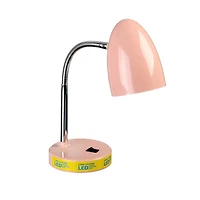 MAINSTAYS Pink LED Desk Lamp