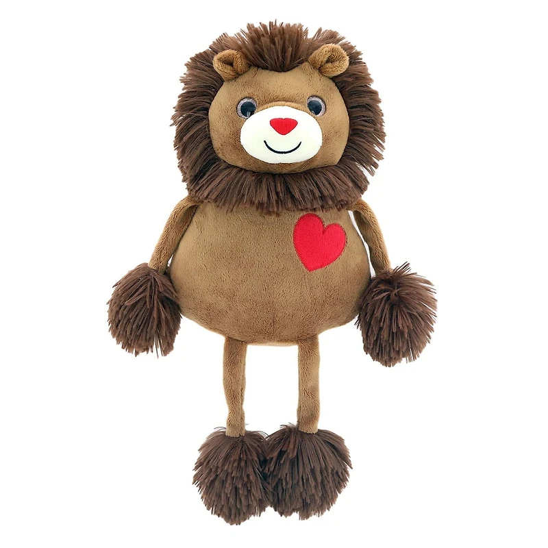 Tout pour Célébrer Saint-Valentin Peluche à poils moyens, Lion