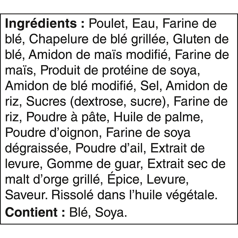 Lanières de poulet originales Schneiders