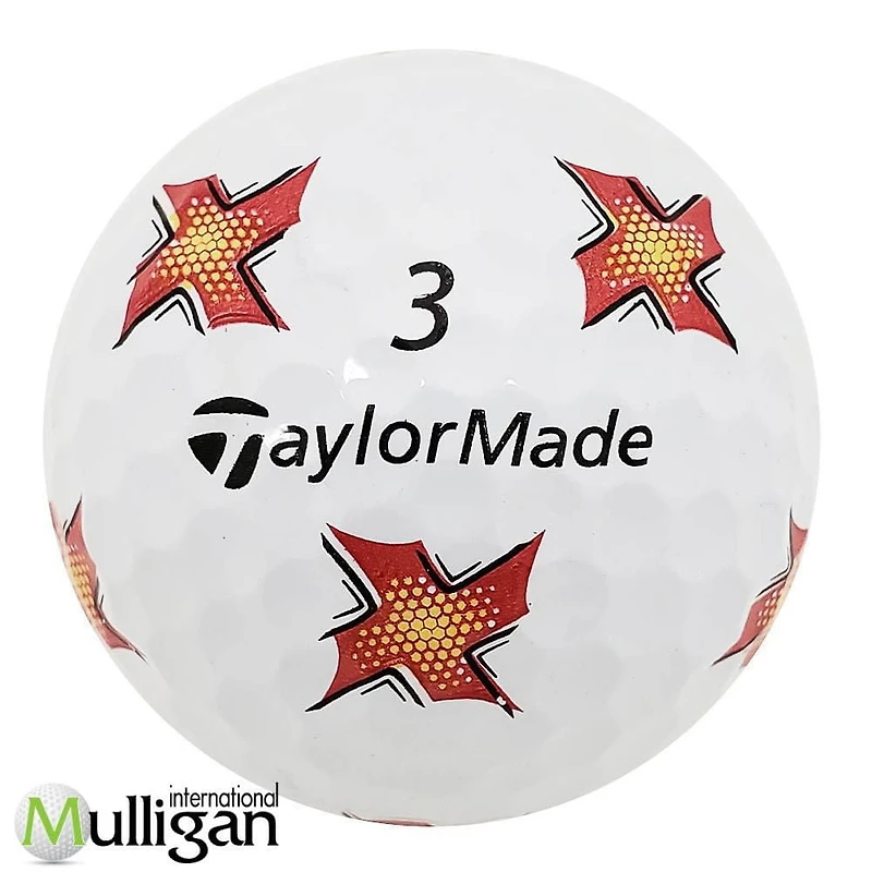 Mulligan - 12 Taylormade TP5 Pix Mix 5A Pristine Recycled Used Golf Balls, Multi