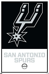 NBA San Antonio Spurs - Logo 21 Wall Poster, 22.375" x 34"