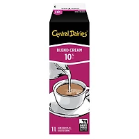 Central Dairies by Natrel 10% blend Cream 1 litre