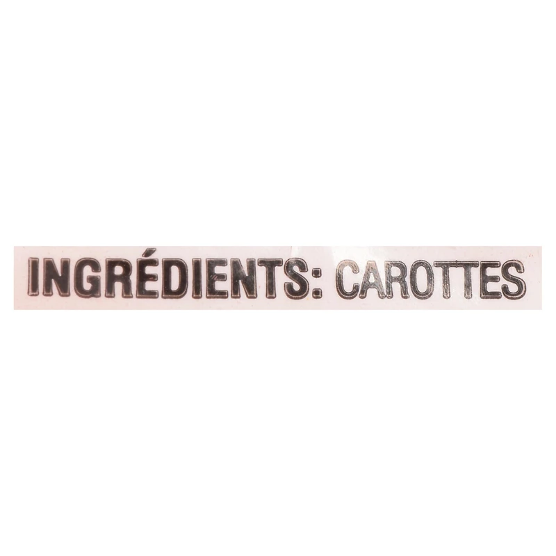 Carrottes coupées à la française Prime Matchstix de Bolthouse FarmsMD 10 oz