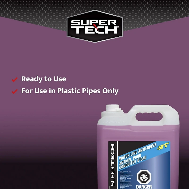 Supertech - Water Line Antifreeze, -50°C, 9.46 L