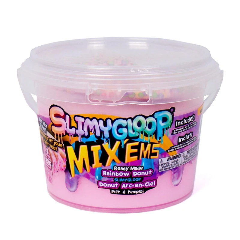 Rainbow Donut SLIMYGLOOP® Mix'EMS Bucket, 8 oz.