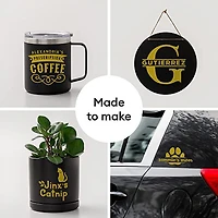 Cricut Premium Vinyl Permanent, Gold, Cricut Permanent Vinyl Gold