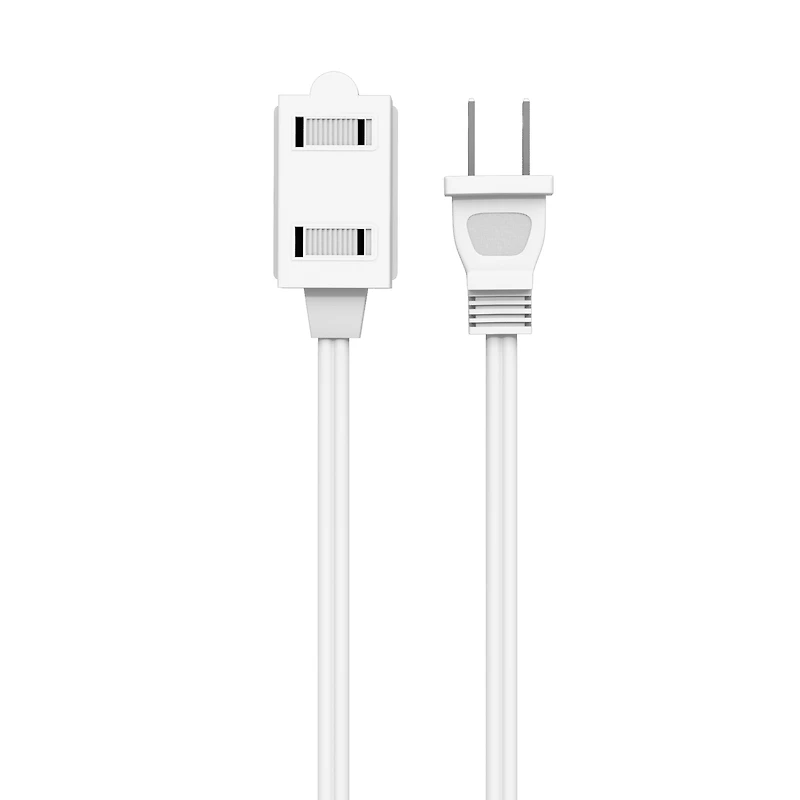 Hyper Tough 6ft Indoor 3-Outlet Cord White