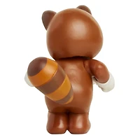Figurine d'articulation limitée Tanooki Mario de Nintendo de 2,5 po