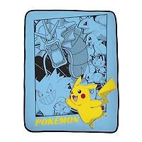 Pokemon "Blue Pikachu" Silk Touch Throw