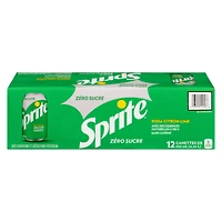 Sprite Zéro Fridge Pack Cannettes, 355 mL, 12 Pack 12 x 355 ml
