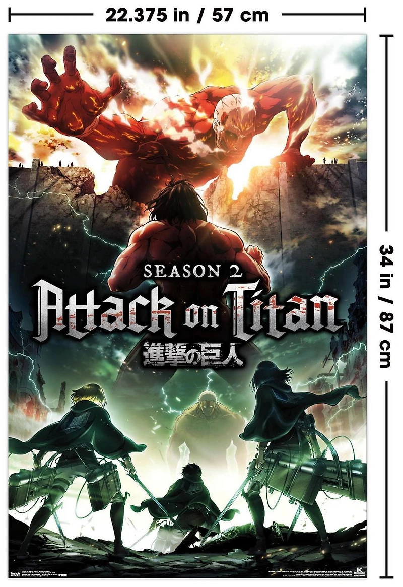 L'Attaque des Titans : Saison 2 - Teaser One Sheet