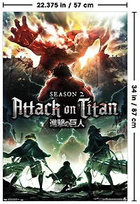 L'Attaque des Titans : Saison 2 - Teaser One Sheet