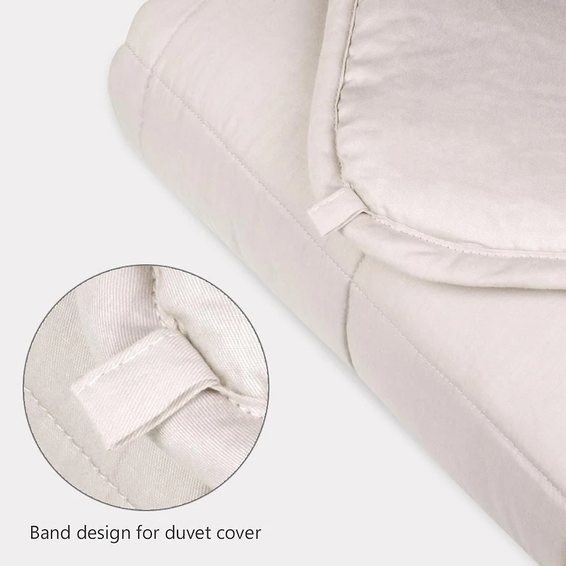 NEX Couverture Microfibre Avec Housse De Couette Amovible
