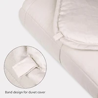NEX Couverture Microfibre Avec Housse De Couette Amovible
