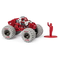 Monster Jam, Monster truck authentique Zobie en métal moulé à l'échelle 1:64, série Training Trucks