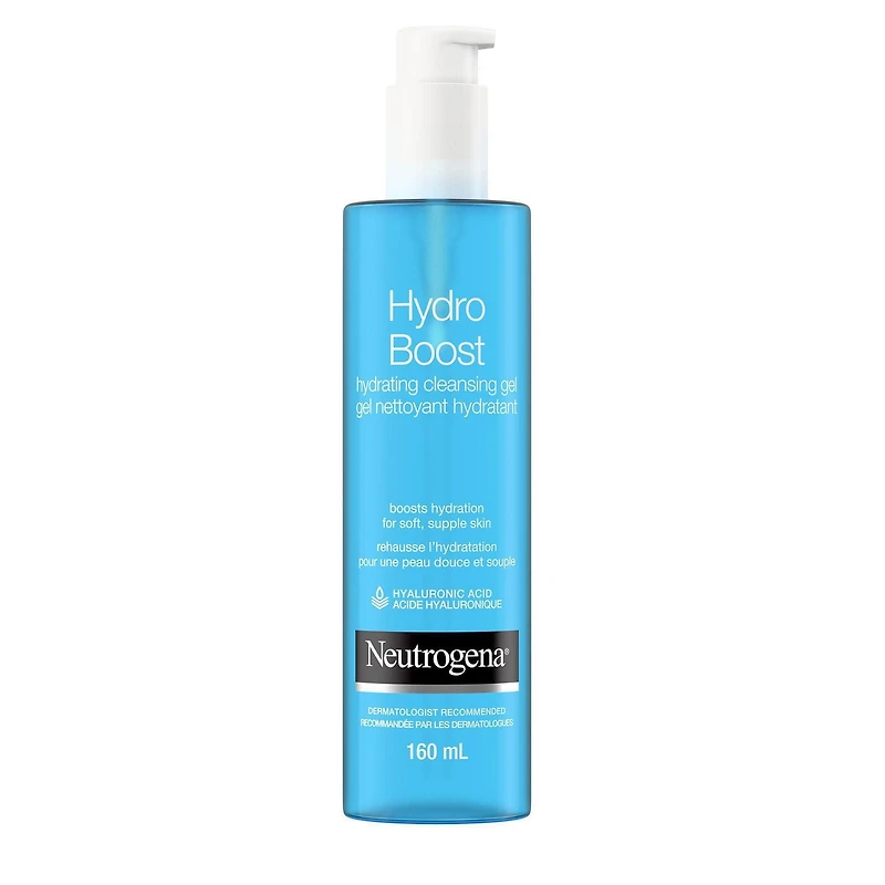 Neutrogena Hydro Boost Gel nettoyant Visage, 160mL