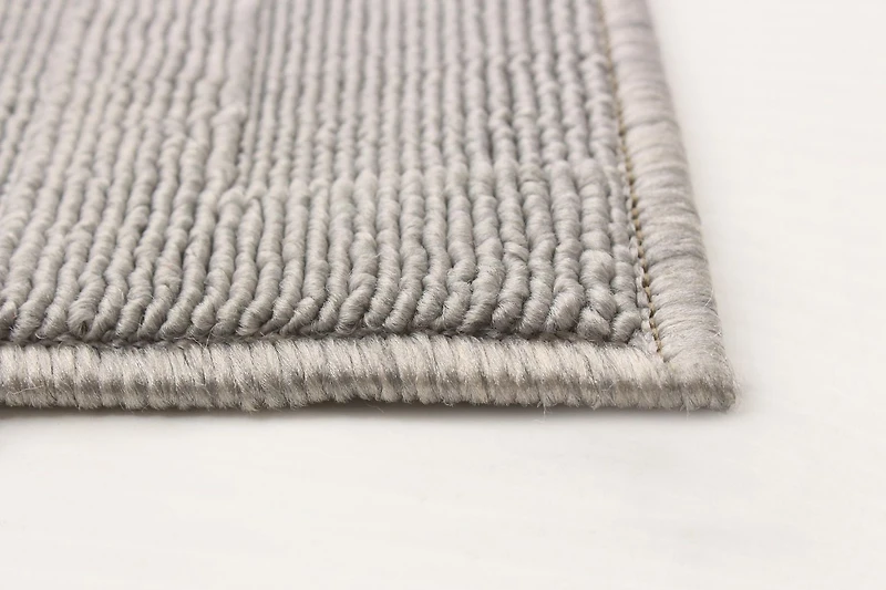 ECARPET Indoor/Outdoor for Balcony, Patio and Garden Villa Grey Rug