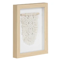 Œuvre d'art encadrée de Macramé tissé Design 1 hometrends