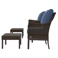Ensemble causerie 5 pièces pour patio Belmont HOMETRENDS