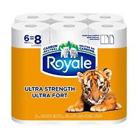 Royale Ultra Strength Paper Towel 6 Rolls, 66 Sheets Per Roll