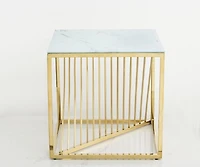 Kingston Side Table, Gold