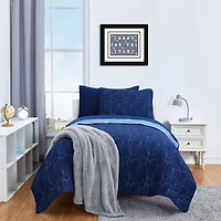 Mainstays Kids Reversible Quilt in a Bag