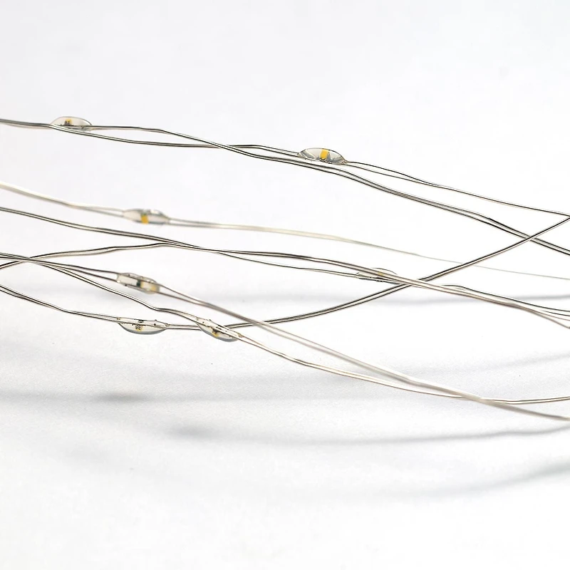 Guirlande lumineuse féérique pour l’intérieur à 45 DEL intégrées de 5,2 m (17 pi) Guirlande lumineuse à DEL intégrées